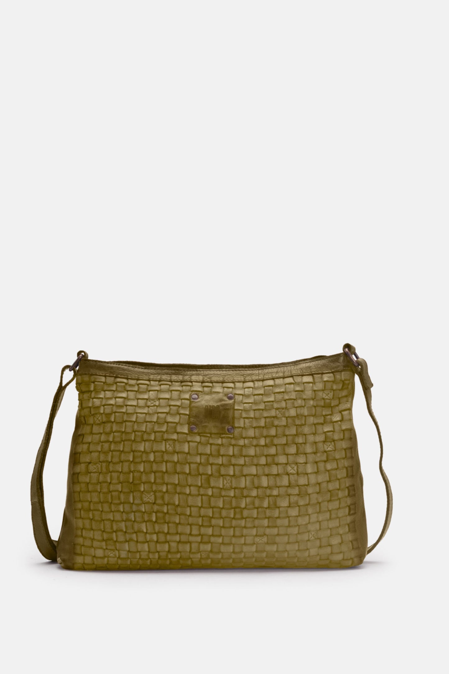 KANSAS - Medium Braided Crossbody Bag